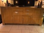 Dreasoir 210cm en eettafel 150 cm moet vandaag weg, Ophalen, Overige materialen, Gebruikt, Hout gefineerd