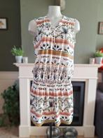 K-Design K Design vogel wit groen jurk L Gratis Verzenden !, K-design, Verzenden, Wit, Maat 42/44 (L)