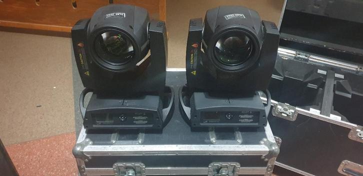 Clay Paky Sharpy Beam Moving Heads (set van 4 stuks), Muziek en Instrumenten, Licht en Laser, Gebruikt, Licht, Ophalen