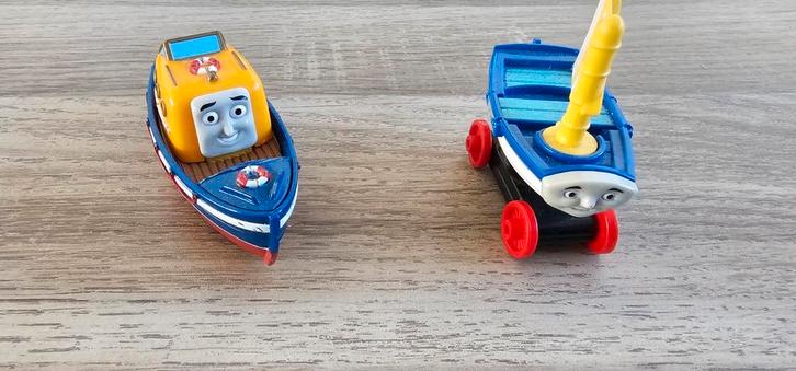 Thomas de trein take n play captain of skiff, Kinderen en Baby's, Speelgoed | Thomas de Trein, Zo goed als nieuw, Ophalen of Verzenden