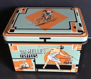Retro blik van MELLE’S toffees beschikbaar voor biedingen