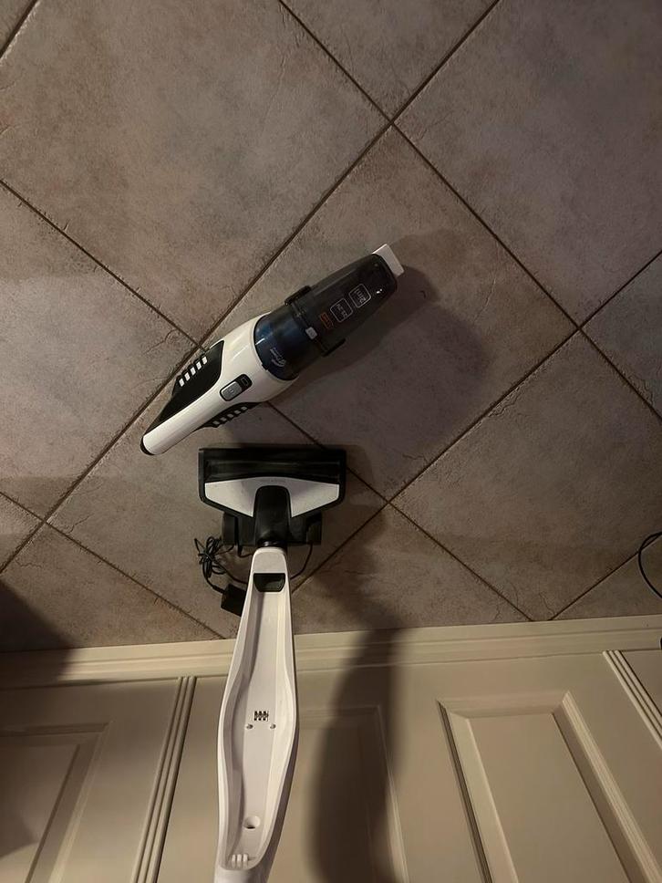 Oplaadbare Philips PowerPro Duo Stofzuiger/Kruimelzuiger, Witgoed en Apparatuur, Stofzuigers, Zo goed als nieuw, Stofzuiger, Minder dan 1200 watt