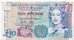 Guernsey, 10 Pond, 1995, p57a, Postzegels en Munten, Bankbiljetten | Europa | Niet-Eurobiljetten, Los biljet, Overige landen, Verzenden