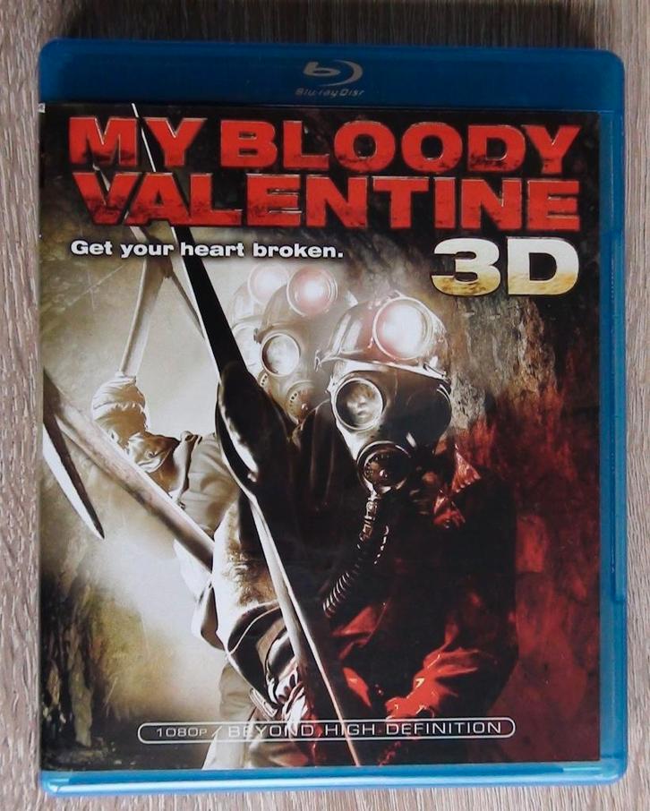 My Bloody Valentine 3D (2009) US import, Cd's en Dvd's, Blu-ray, Zo goed als nieuw, Horror, 3D, Verzenden