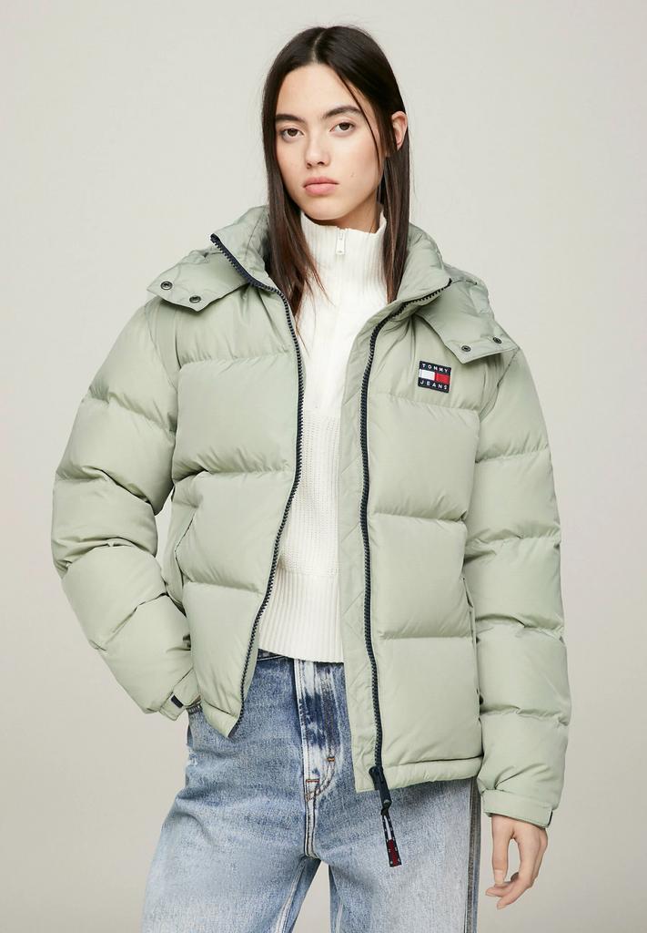 Super Mooie Warme Tommy Hilfiger Alaska Donsjas, Kleding | Dames, Jassen | Winter, Nieuw, Maat 42/44 (L), Groen, Ophalen of Verzenden