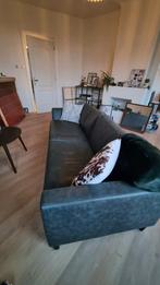 Grijze bank BLOM, Huis en Inrichting, Banken | Bankstellen, Ophalen, Zo goed als nieuw, 75 tot 100 cm, 200 tot 250 cm