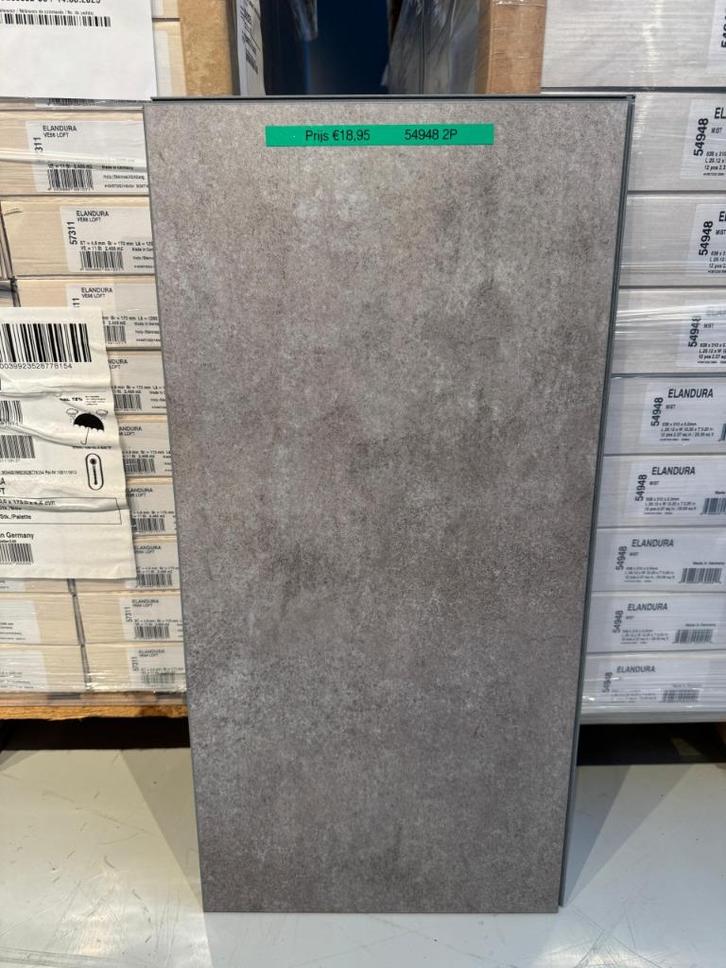Direct ophalen | Elandura | PVC tegel klik laminaat| Utrecht, Doe-het-zelf en Verbouw, Tegels, Nieuw, Vloertegels, Overige materialen