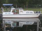 Motorboot kruiser 10m mercedes 100pk boegschroef veel extra, Watersport en Boten, Ophalen, Gebruikt, Staal, Diesel