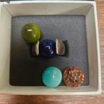 Dames ring melano zilver, 18 tot 19, Ophalen of Verzenden, Zo goed als nieuw, Dame