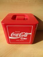 Coca Cola ijsblokjes emmertje vierkant 17x17x19,5cm, Ophalen of Verzenden, Zo goed als nieuw