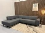 Montel Romero - Hoekbank - Grijs - Nette Staat, Huis en Inrichting, Ophalen of Verzenden, Zo goed als nieuw, 150 cm of meer, Vierpersoons of meer