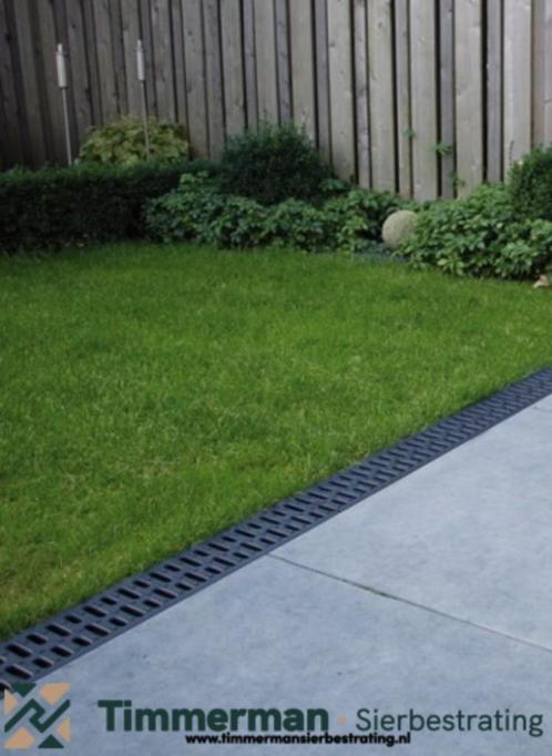Afwateringsgoten - Hemelwater afvoer - drain - set à 3 meter, Tuin en Terras, Tegels en Klinkers, Nieuw, Overige typen, Overige materialen