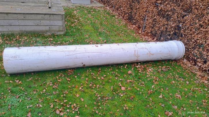 Duiker Buis - 325cm lang, 40cm diameter, Doe-het-zelf en Verbouw, Buizen en Afvoer, Gebruikt, Afvoer, Pvc, 2 tot 4 meter, 80 mm of meer