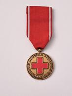 Rode kruis medaille trouwe dienst 10 jaar onderscheiding, Ophalen of Verzenden