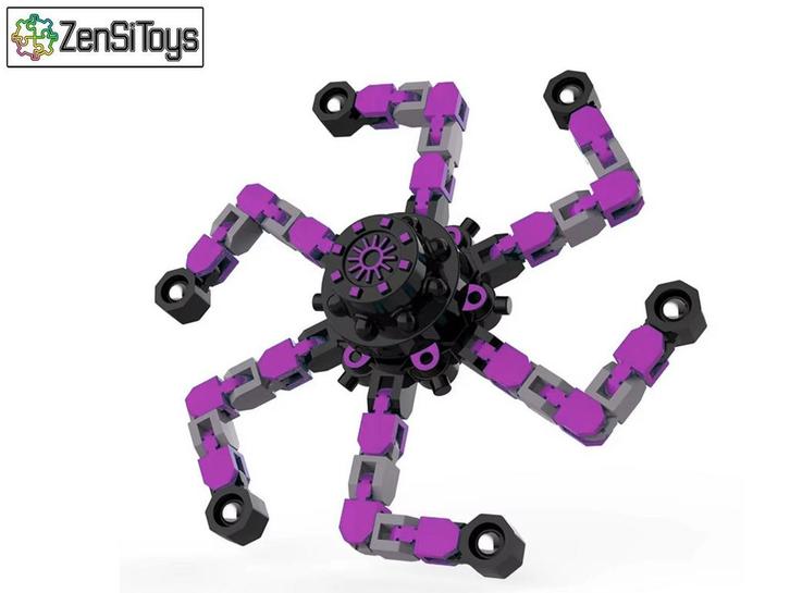 Transformer Fidget Paars, Kinderen en Baby's, Speelgoed | Overig, Nieuw, Jongen of Meisje, Ophalen of Verzenden