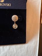 Swarovski oorstekers goudkleurig, Met kristal, Overige materialen, Nieuw, Ophalen of Verzenden