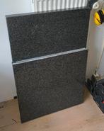 2x natuursteen aanrechtblad (92 & 60x60), Huis en Inrichting, Ophalen, Zwart, 50 tot 100 cm, Zo goed als nieuw