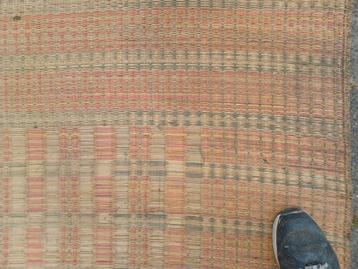 Tatami mat Japans biezengras, gebedsdeken vintage gebruikt  beschikbaar voor biedingen