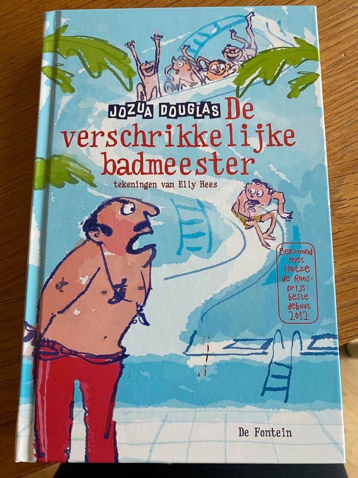 Jozua Douglas - De verschrikkelijke badmeester, Boeken, Kinderboeken | Jeugd | 10 tot 12 jaar, Zo goed als nieuw, Ophalen of Verzenden
