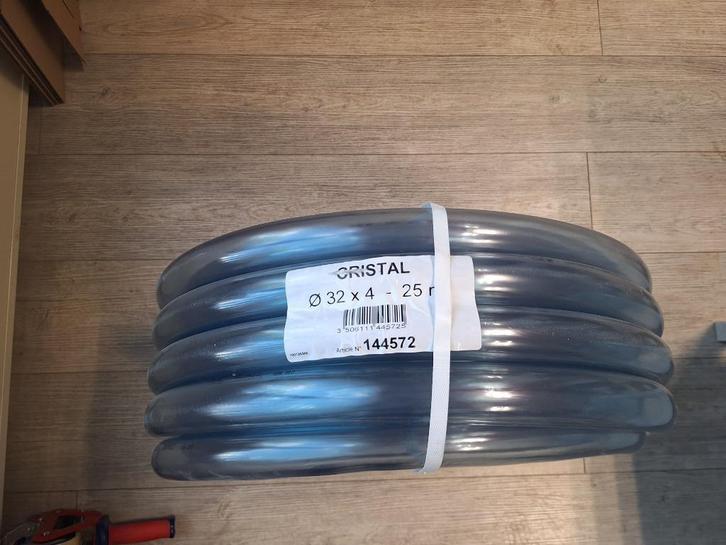 Hozelock Christal slang Ø 32 x 40 mm - 25 meter, Tuin en Terras, Tuinslangen, Nieuw, Tuinslang, Ophalen of Verzenden