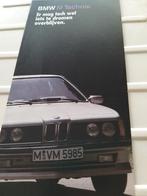 BMW M635CSI M3 BMW e30 3 serie M technic folder IZGST brochu, Boeken, Ophalen of Verzenden, Zo goed als nieuw, BMW
