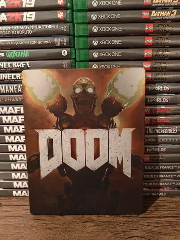 Doom steelcase Xbox one beschikbaar voor biedingen