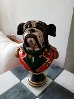 Buste/beeld stijlvolle bulldog, Verzamelen, Beelden en Beeldjes, Ophalen of Verzenden, Zo goed als nieuw, Dier