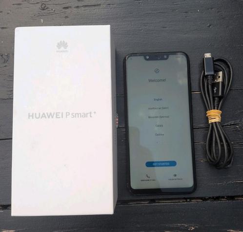 Huawei P Smart+ 2019 met veel toebehoren!, Telecommunicatie, Mobiele telefoons | Huawei, Zo goed als nieuw, Zonder abonnement