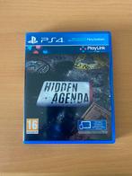 Hidden agenda, Spelcomputers en Games, Games | Sony PlayStation 4, Ophalen of Verzenden, 1 speler, Zo goed als nieuw