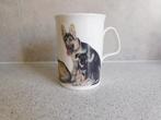 Mok Fine Bone China Dog Lovers "Duitse herder" Roy Kirkham, Huis en Inrichting, Keuken | Servies, Ophalen of Verzenden, Zo goed als nieuw