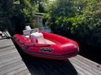 Zodiac 420 pro 50 pk Johnson, Watersport en Boten, Rubberboten, Ophalen, Gebruikt, Zodiac, Benzine