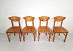 Set van 4 Vintage Daumiller Grenen eetkamerstoelen, Ophalen, Gebruikt, -, Daumiller, grenen, pine, eetkamerset, Vintage, Scandinavisch
