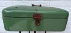 Broodtrommel, groen, emaille, L48 x B24 x H15 cm, Ophalen