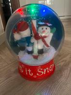 Sneeuwbal met ronddraaiende sneeuwmannen, Diversen, Kerst, Ophalen of Verzenden, Gebruikt
