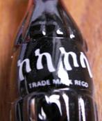 lazen Coca Cola mini flesje witte opdruk Coca-Cola trademark, Verzenden, Nieuw