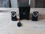 Logitech Z313 Speakersysteem luidsprekers, Gebruikt, Minder dan 60 watt, Front, Rear of Stereo speakers, Ophalen
