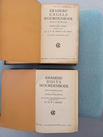 2 antieke woordenboeken Engels en Duits van Kramer, Boeken, Woordenboeken, Gelezen, Ophalen of Verzenden, Kramers, Duits