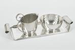 ART DECO ROOMSTEL  , GEORGE NILSSON, Ophalen of Verzenden, Zilver