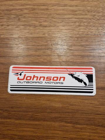 2743 Johnson Buitenboordmotor Sticker beschikbaar voor biedingen