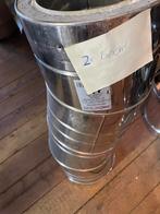 2x bocht 15 graden isoduct dubbelwandig, Ophalen, 100 tot 250 mm