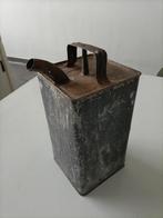 vintage petroleumblik olie kan blik ESSO 1949 antiek mancave, Ophalen of Verzenden, Gebruikt, Overige typen