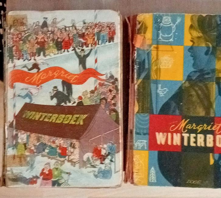 Margriet "zomer-winterboeken" 60'er jaren, Boeken, Prentenboeken en Plaatjesalbums, Gelezen, Ophalen of Verzenden