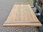 7  Hardhouten planken geschaafd 2.0x14.0 cm /1.85 m - nr: h4, Tuin en Terras, Palen, Balken en Planken, Nieuw, 250 cm of meer