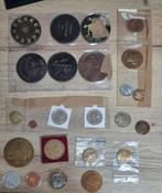 Diverse Medaillons/Penningen 24 st, Postzegels en Munten, Penningen en Medailles, Verzenden, Overige materialen, Buitenland