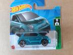 Hotwheels Fiat 500e blauw - serie Green Speed - NIEUW i, Ophalen of Verzenden, Nieuw, Auto