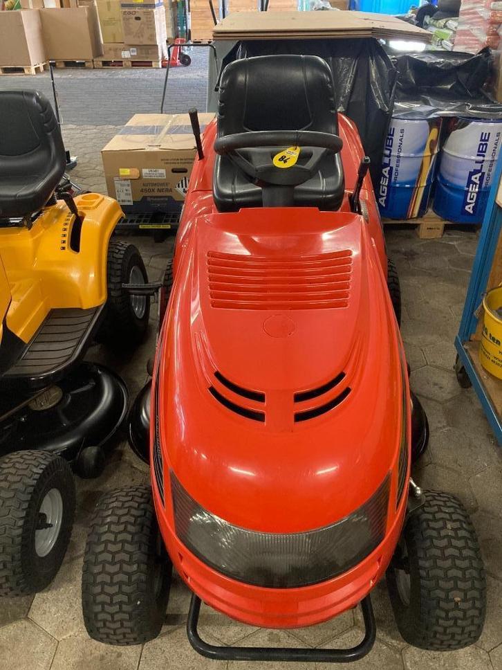 Dolmar TM102.18H zitmaaier met ondermaaier. geelnr 84, Tuin en Terras, Grasmaaiers, Gebruikt, Benzine-grasmaaier, 50 cm of meer