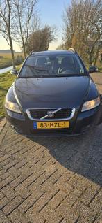 Volvo V50 1.8 2009 Grijs, Auto's, Voorwielaandrijving, 65 €/maand, 125 pk, 4 cilinders
