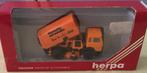 Herpa 1:87 Iveco straatveger vrachtauto, Ophalen of Verzenden, Zo goed als nieuw, Bus of Vrachtwagen, Herpa