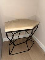 2 Nachtkastjes met marmer blad - Zo goed als nieuw!, Huis en Inrichting, Tafels | Bijzettafels, Overige materialen, Minder dan 55 cm