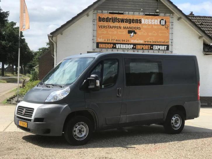Fiat Ducato 2.3 MultiJet 88 kW Dubbel Cabine (bj 2008), Auto's, Bestelauto's, Bedrijf, Te koop, ABS, Centrale vergrendeling, Elektrische ramen